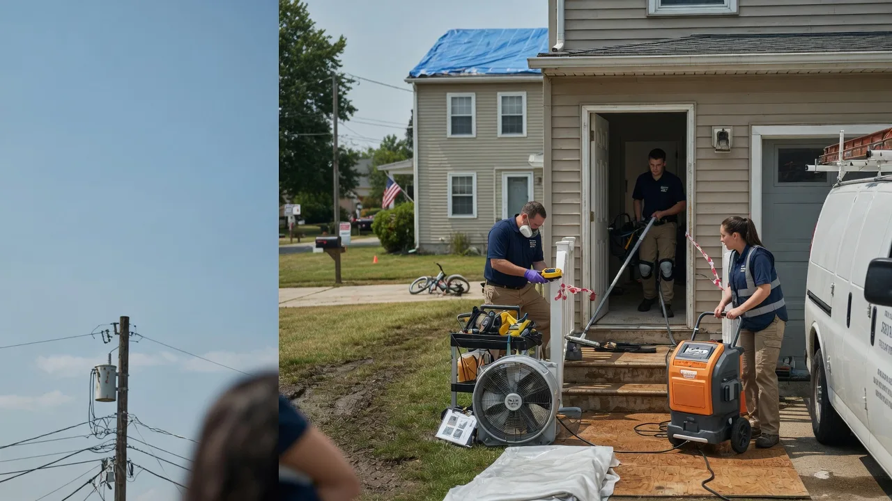Water Damage Repair in Bloomington, IL near me